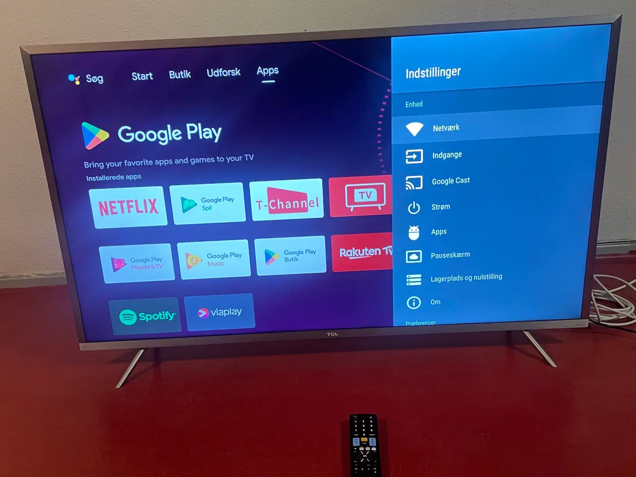 Billede 8 - Smart TV tcl  49 tommer  med  fjernbetjening