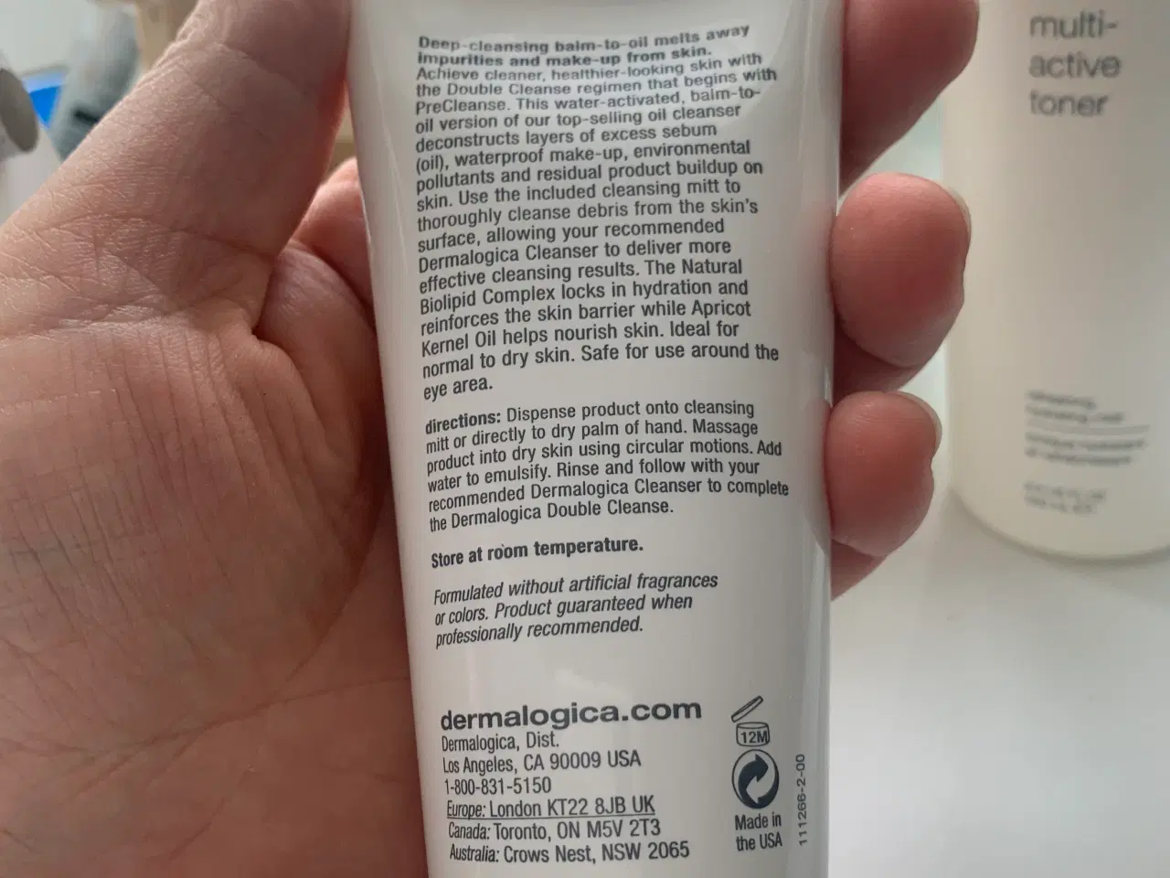 Billede 2 - Dermalogica precleanse balm og toner