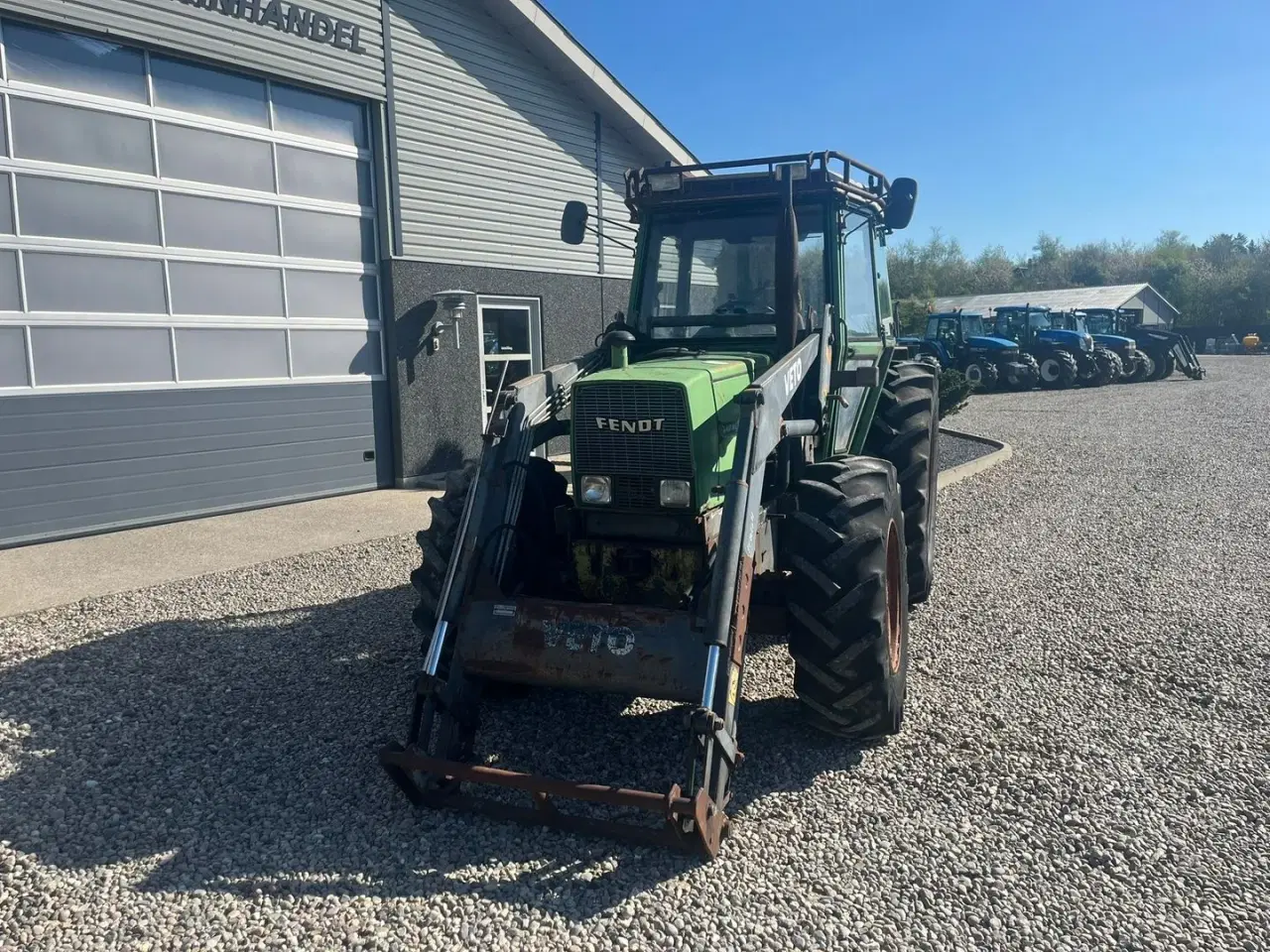 Billede 9 - Fendt 308 LS Farmer Turbomatik med frontlæsser og skovinddækning