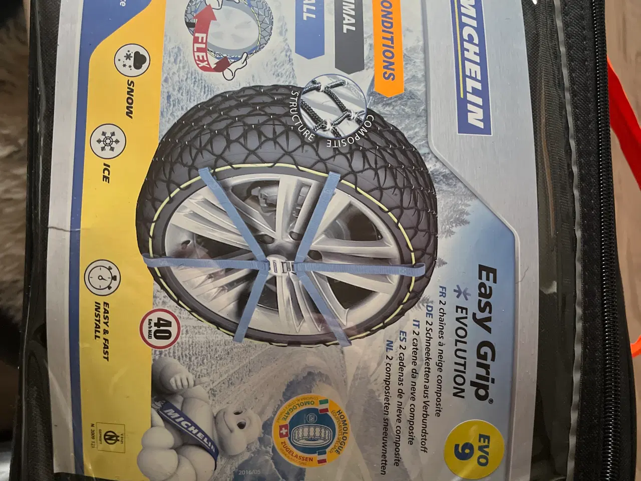 Billede 1 - Michelin ultragrip evo 9 snekæder