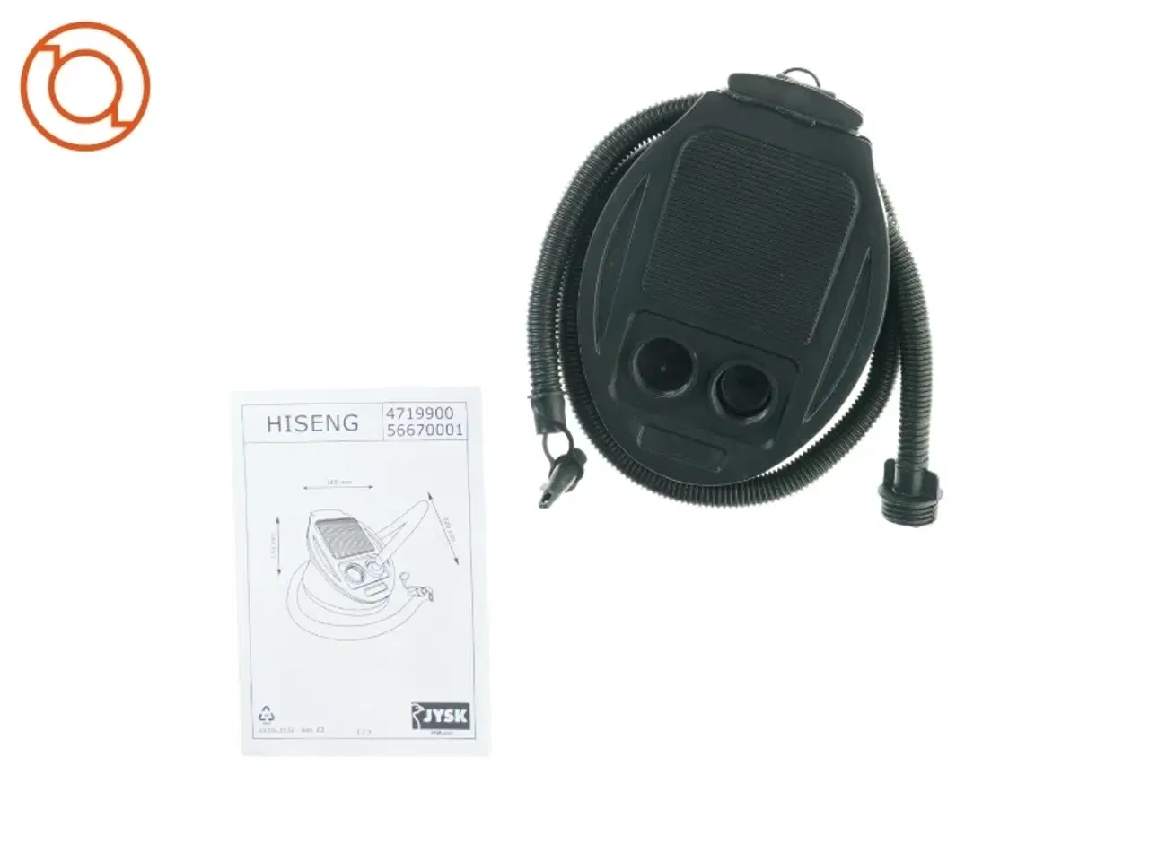 Billede 1 - Fod pumpe fra Jysk (str. 25 x 18 cm)