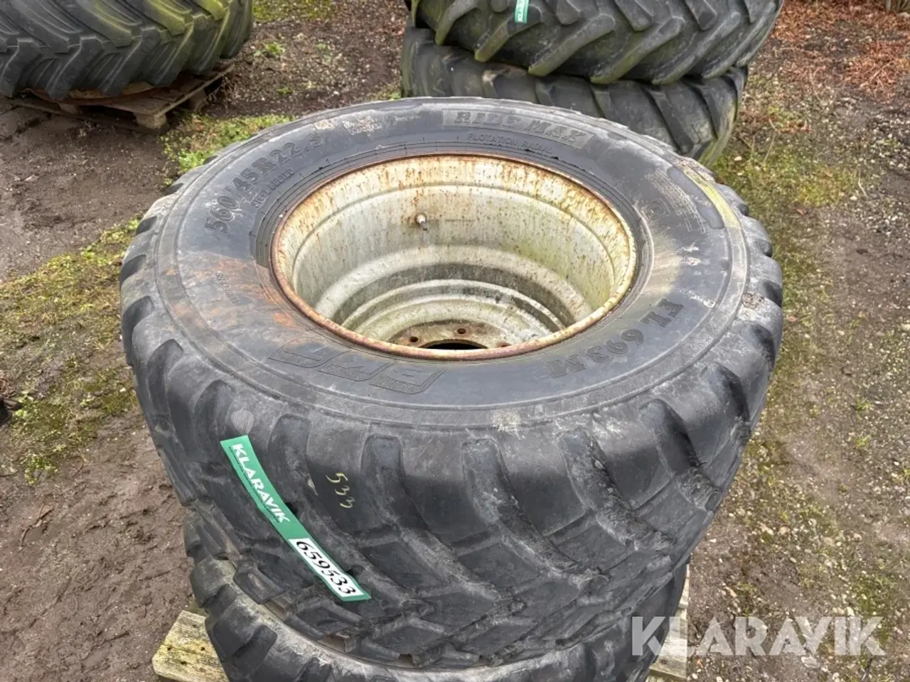 Billede 2 - Hjul BKT FL693M 2 styk