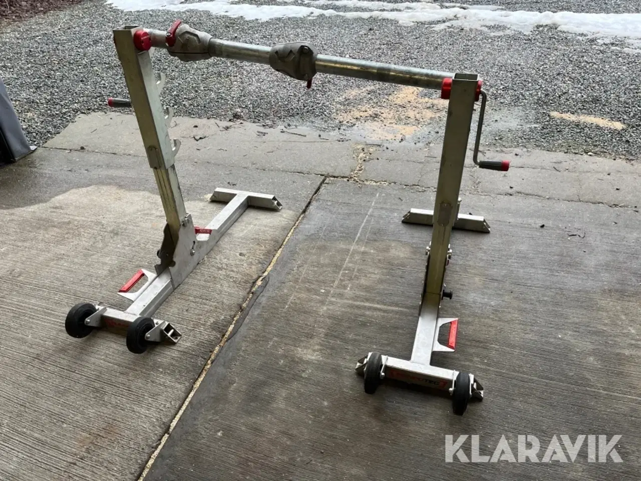 Billede 1 - Kabelafruller stativ Runpotec runpolifter 4500