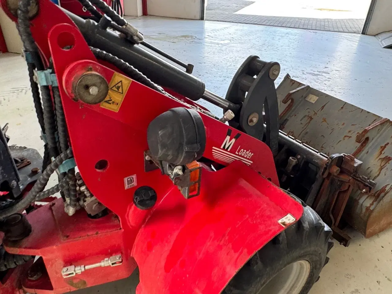 Billede 14 - VM Loader 1026 LX KUN 590 TIMER! MED SKOVL OG PALLEGAFLER!