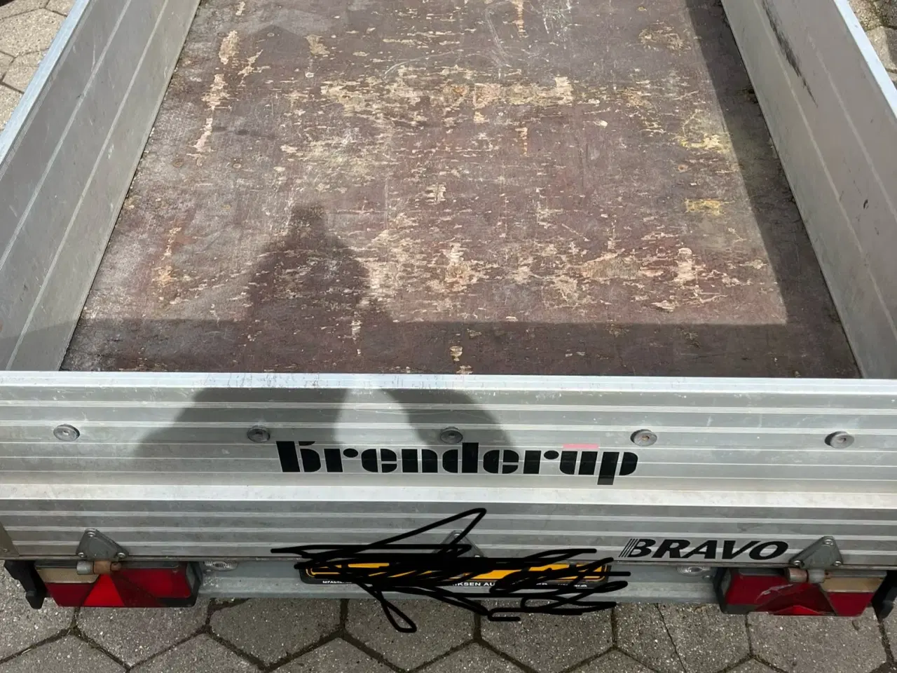 Billede 3 - Boggietrailer med nedfældige sider