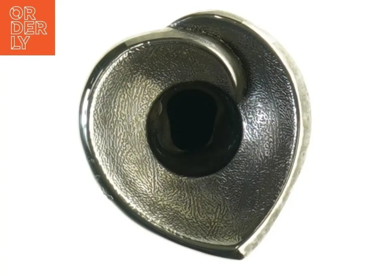 Billede 2 - Sølvfarvet vase (str. 16 x 7 cm)