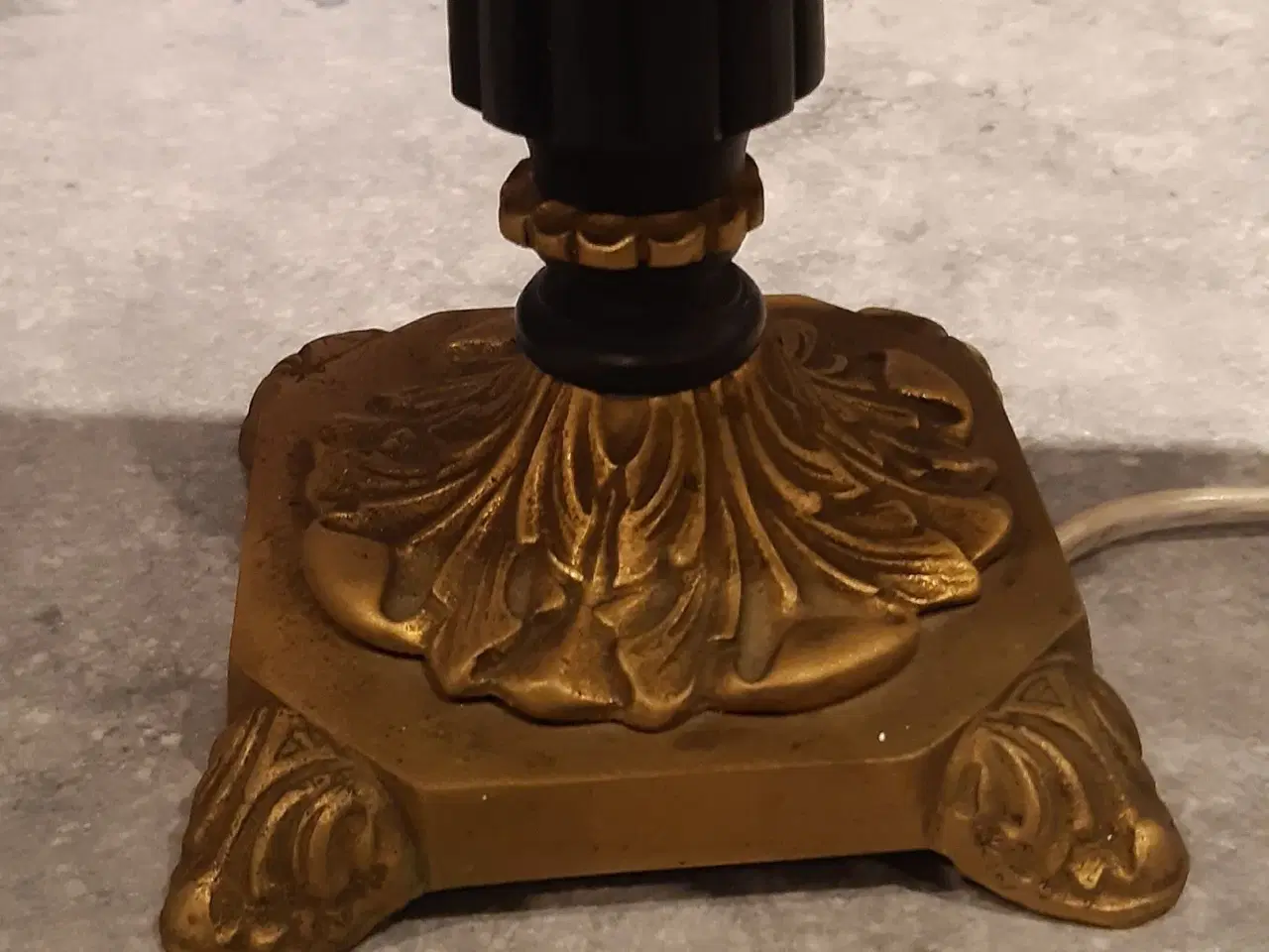 Billede 3 - Antik bord lampe