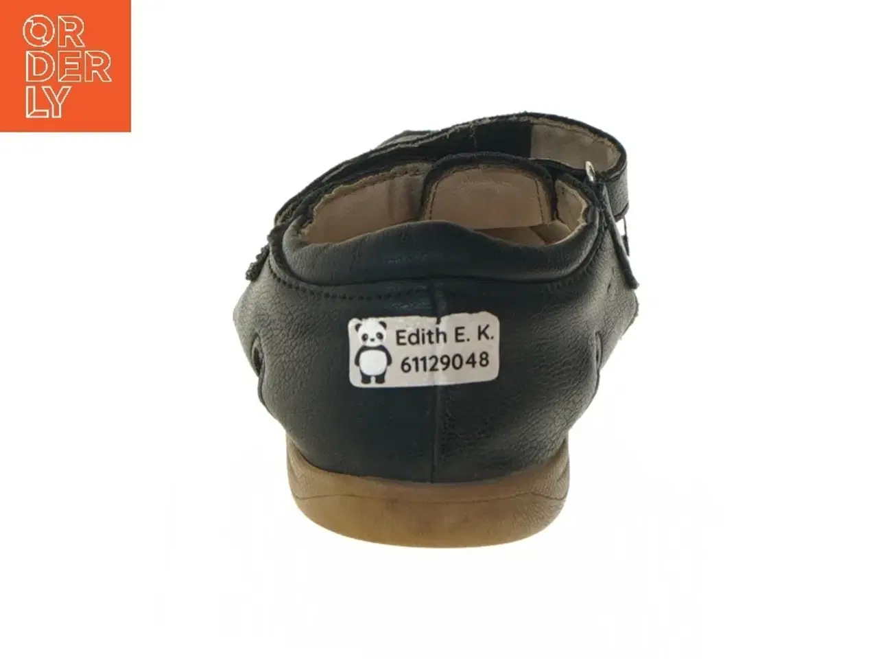 Billede 3 - Børnesandal i sort, størrelse 23 fra VRS (str. 23 )