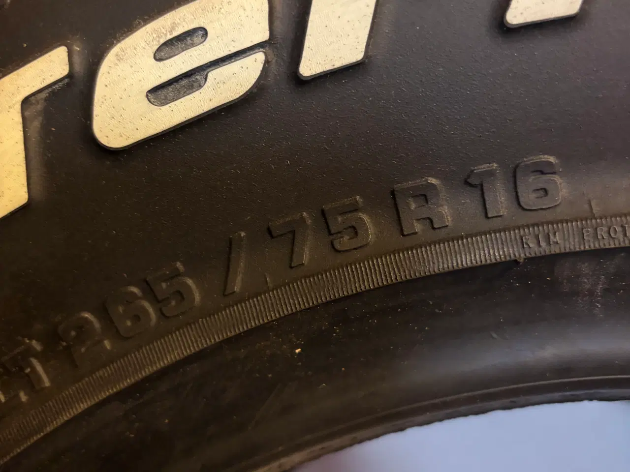 Billede 3 - Super dæk 265-75-16 BF-Goodrich 