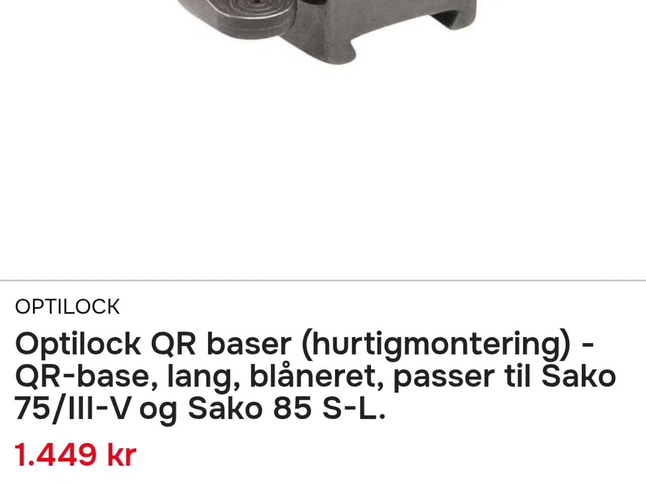 Billede 4 - Sako Optilock QR