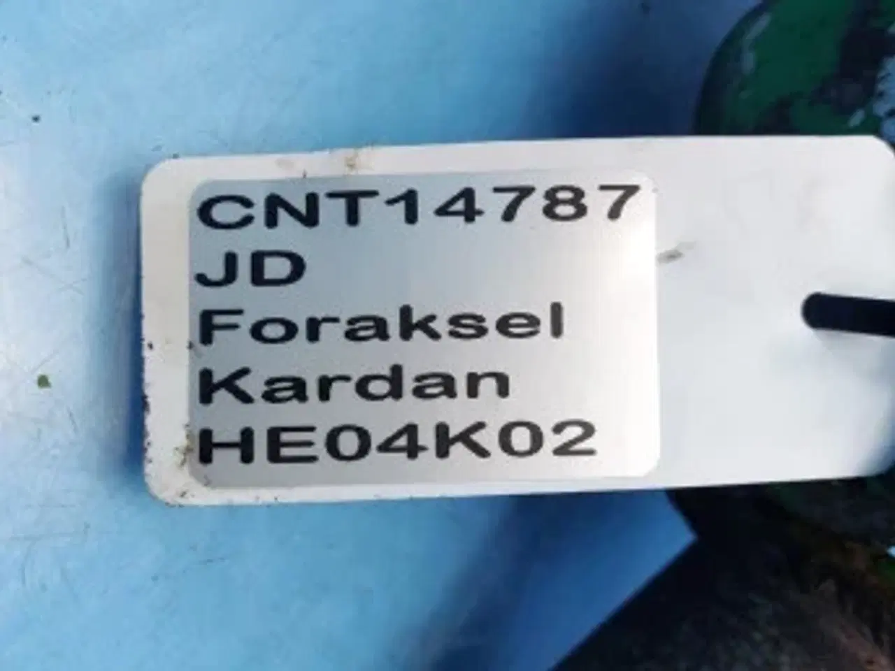 Billede 13 - John Deere Traktor Foraksel Kardan 