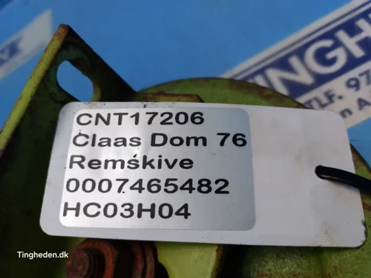 Billede 10 - Claas Dominator 96 Remskive 0007465482