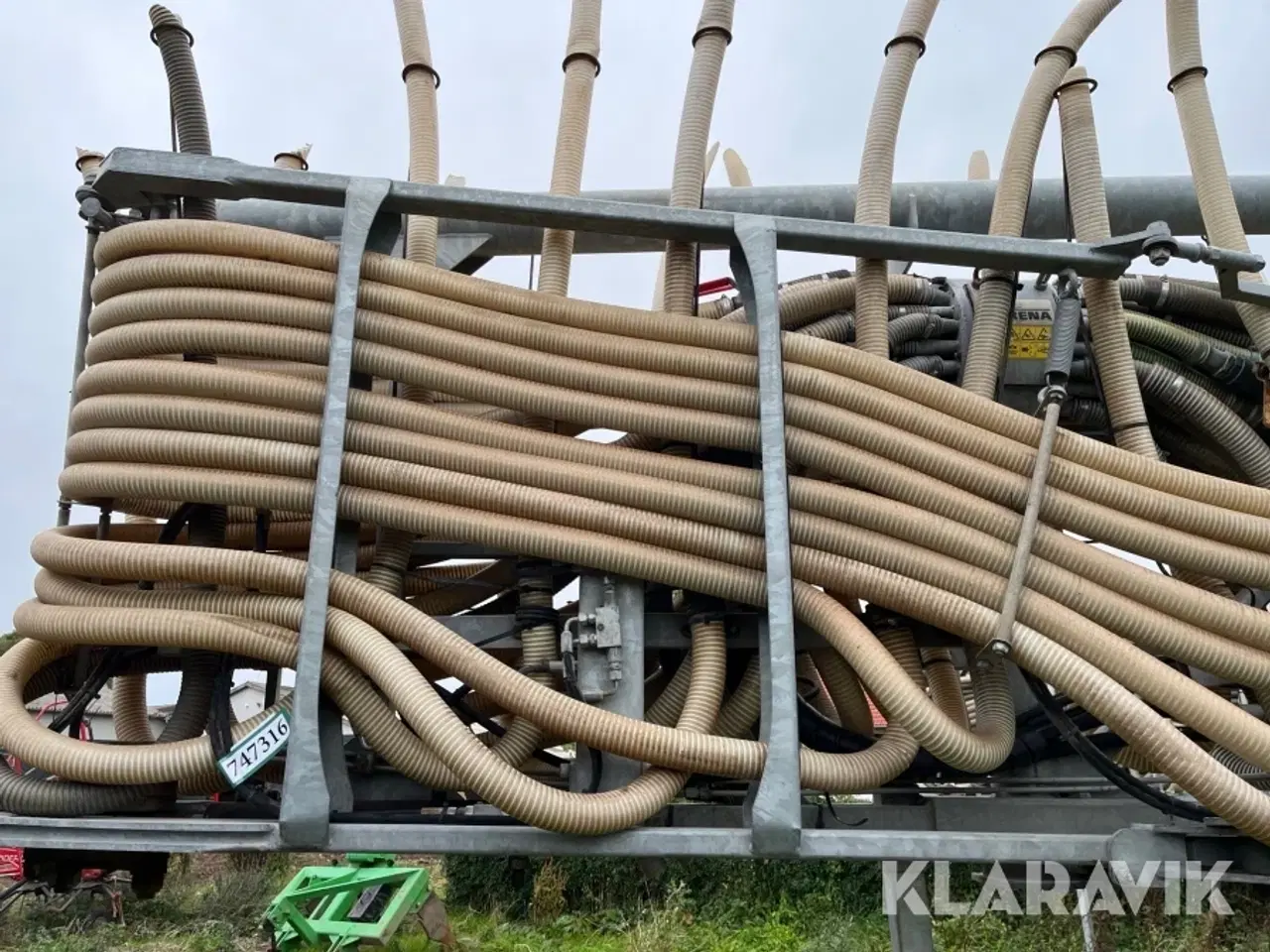 Billede 12 - AP Gyllebom V42 24 meters slæbeslange bom