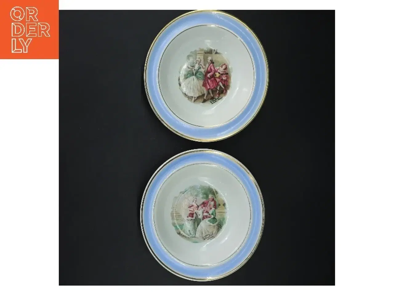 Billede 2 - Dekorative tallerkener med motiver fra Arabia (str. Ø 17 cm)