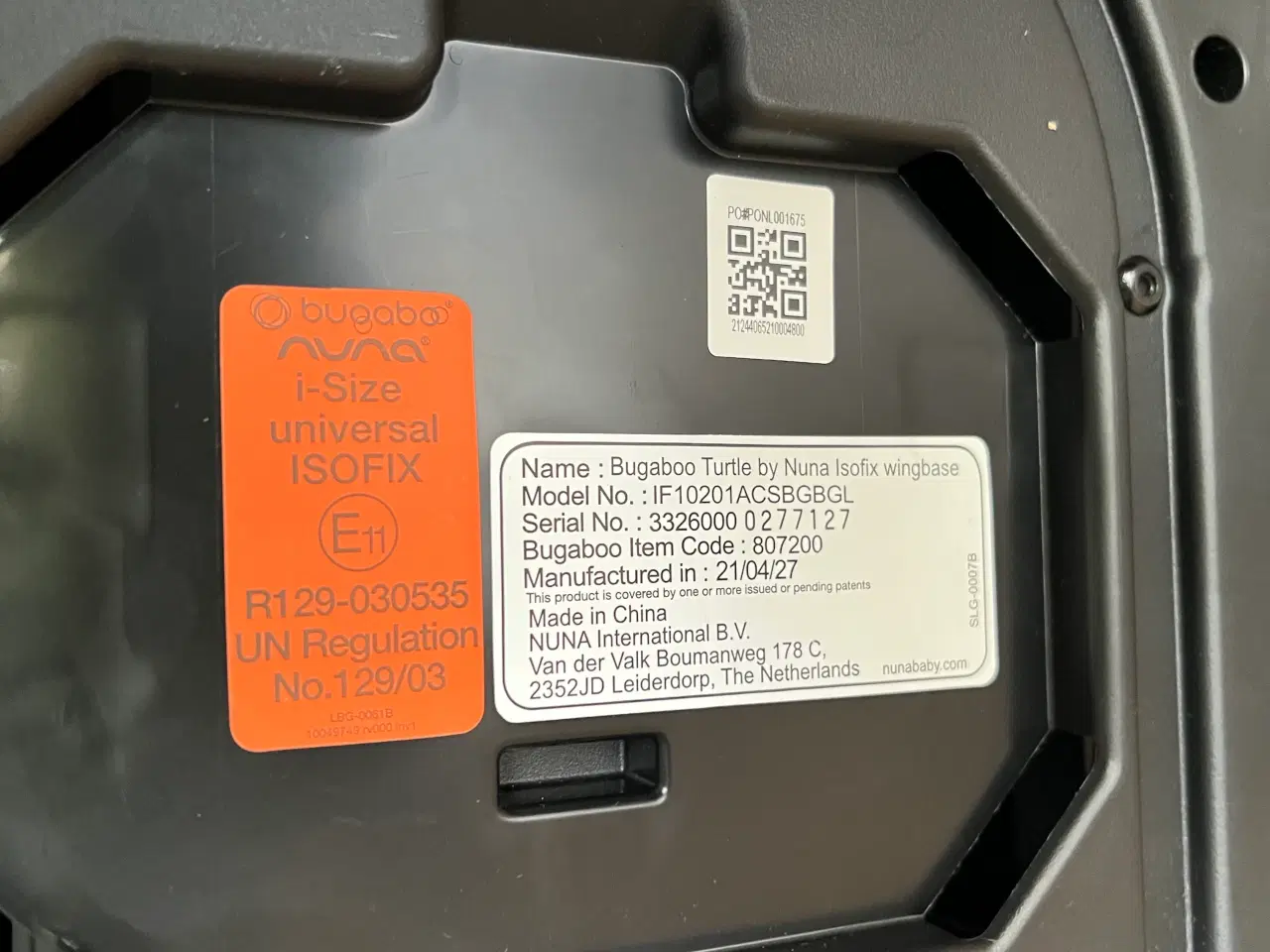 Billede 8 - Bugaboo Nuna autostol m. base