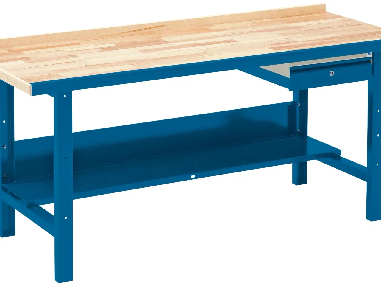 Billede 1 - Værkstedsbord VBB-1.10 m/hylde og skuffe