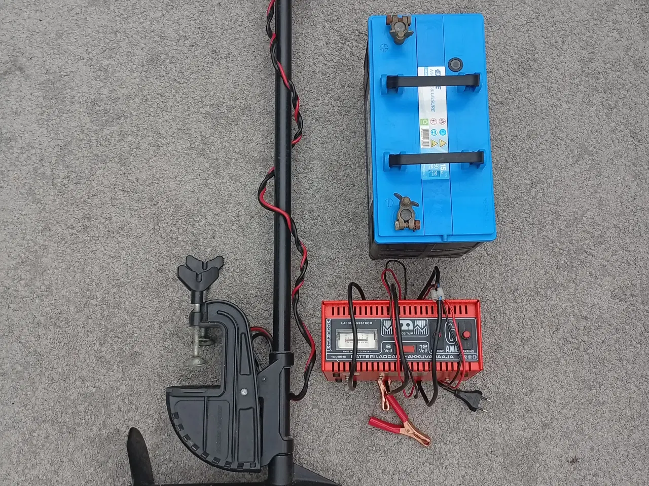 Billede 1 - MINN KOTA MAXXUM 55T inkl. 115Ah Marine batteri 