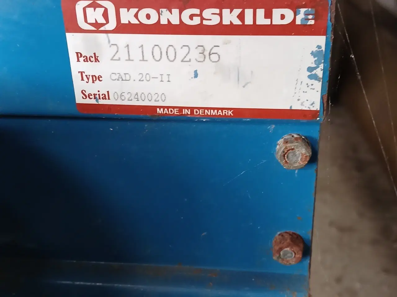 Billede 3 - Kongsgilde kornblæser TRL150 m. cellesluse CAD20-2