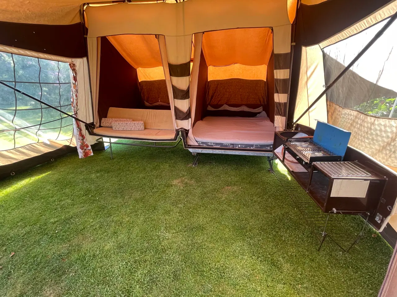 Billede 4 - CAMP-LET Velholdt camplet teltvogn klar til eventy