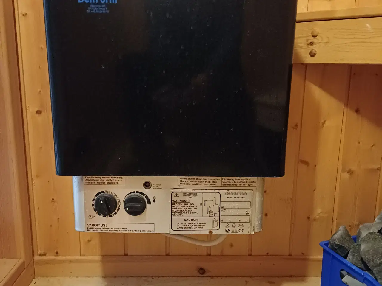 Billede 1 - Saunaovn og saunabænke