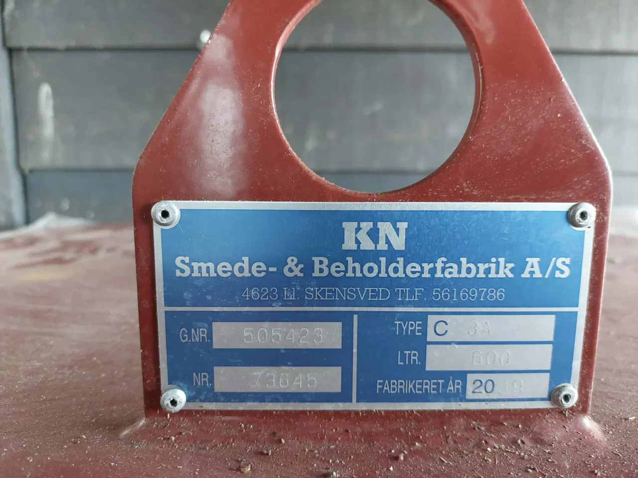 Billede 2 - Olietank 600L