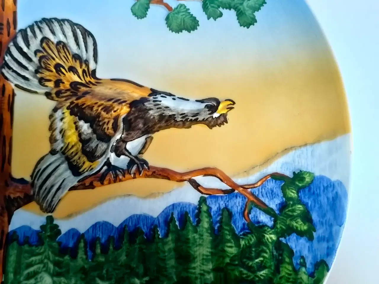 Billede 3 - Vintage pyntetallerken i porcelæn – Germany