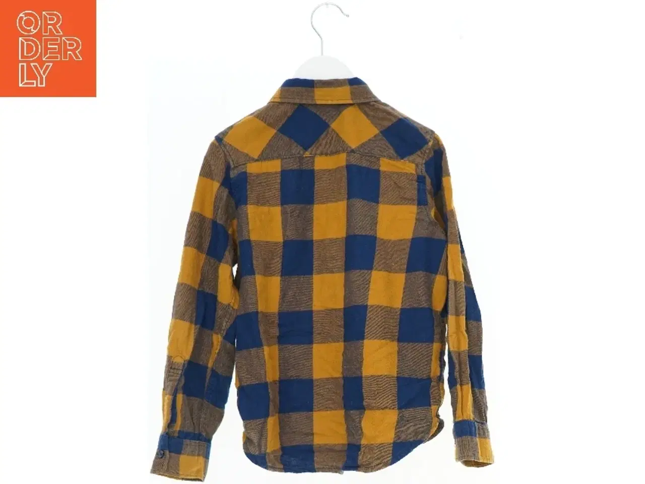 Billede 2 - Skjorte med ternet mønster fra H&M (str. 128)