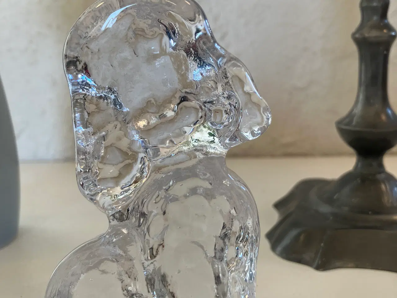 Billede 3 - Svensk glas hund