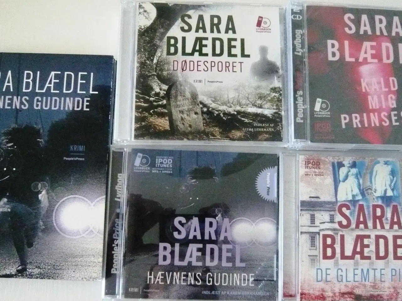 Billede 1 - MP3 lydbøger af Sara Blædel