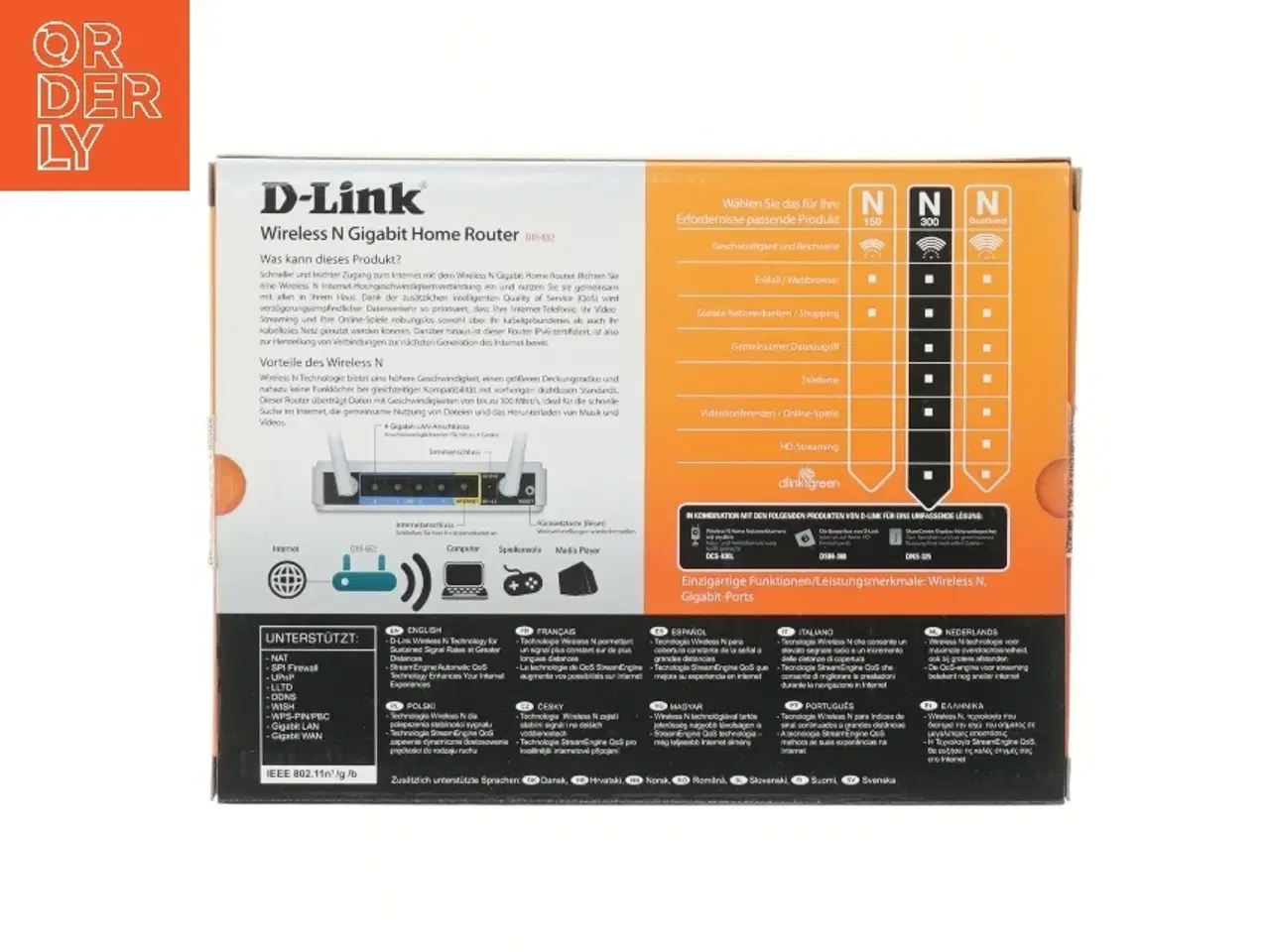 Billede 3 - D-Link DIR-652 trådløs router fra D-Link (str. 28x21 cm)