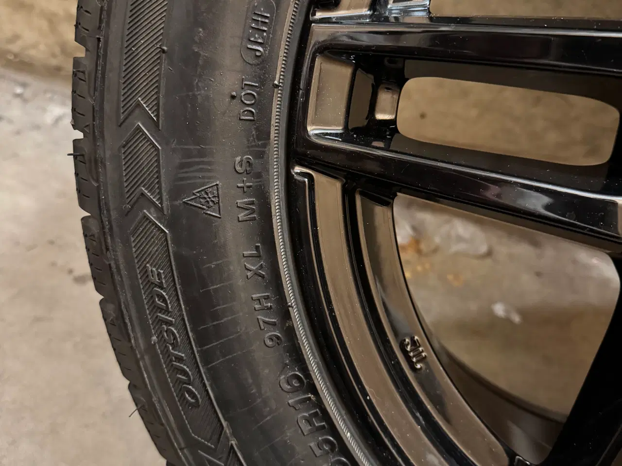 Billede 4 - Ats 16" Alufælge med vinterdæk 