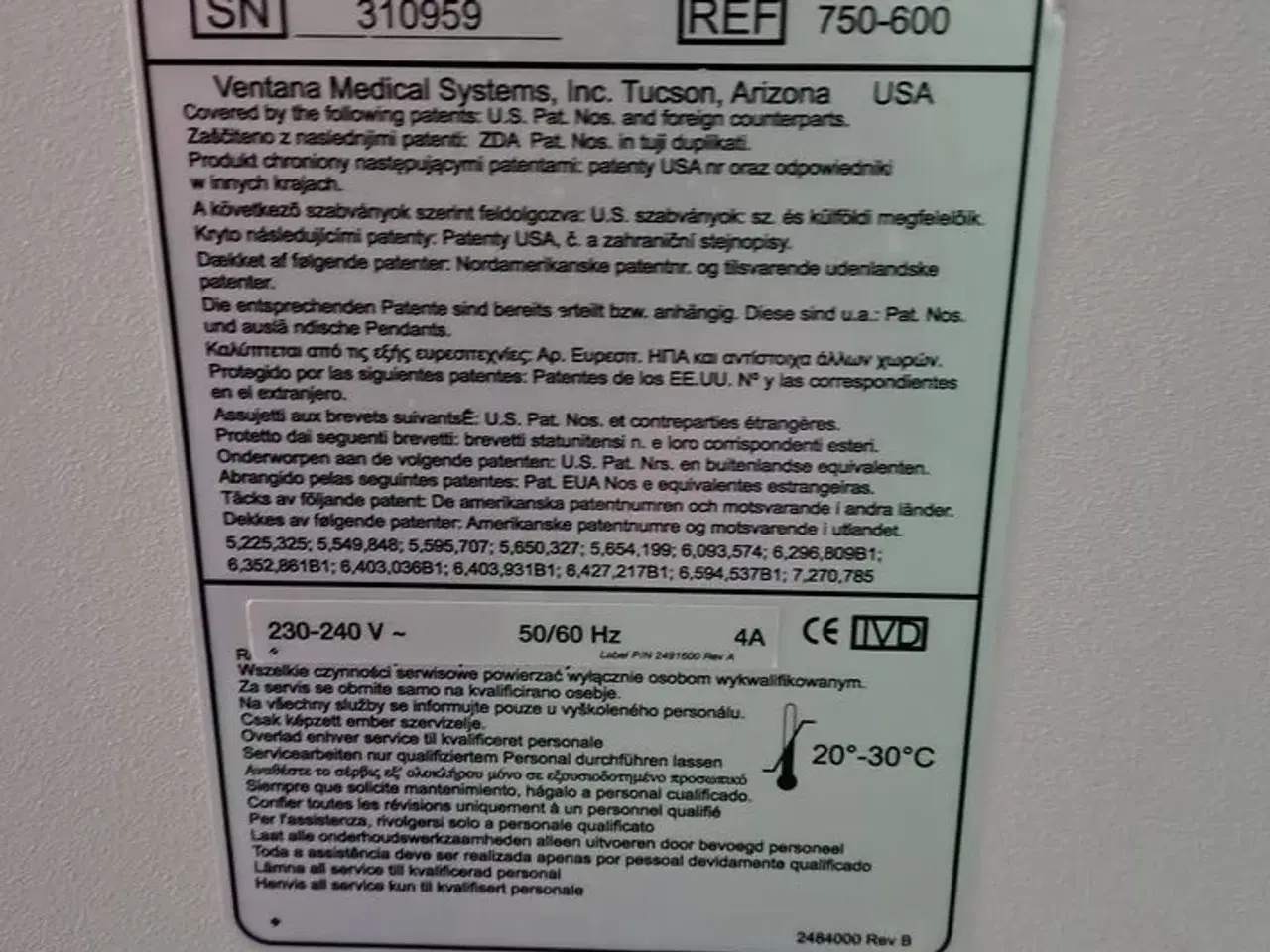Billede 7 - Automated Staining System VENTANA BenchMark Ultra