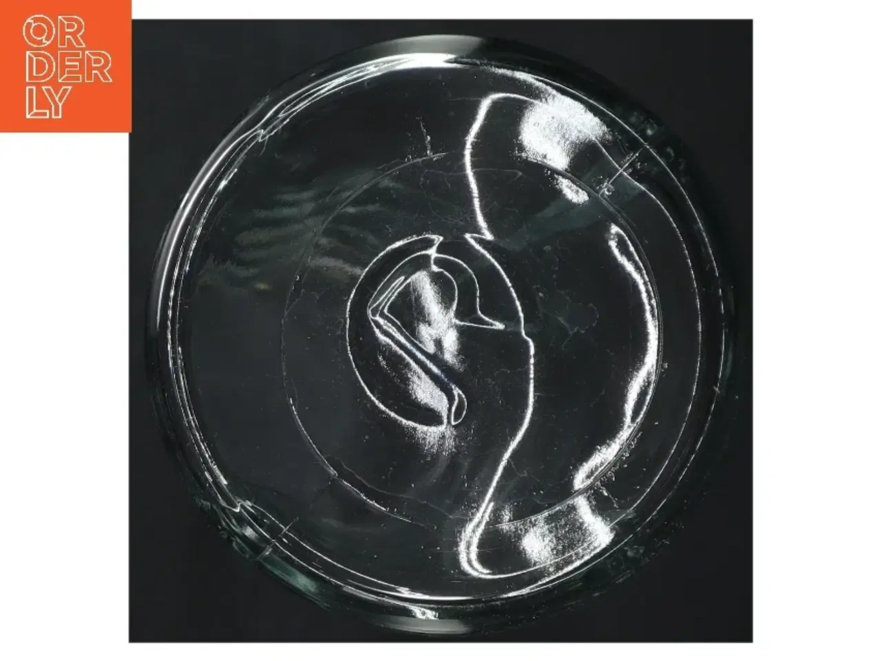 Billede 3 - Glas karaffel med metalring fra Rosendahl (str. Ø 7,5 cm længde 25,5 cm)