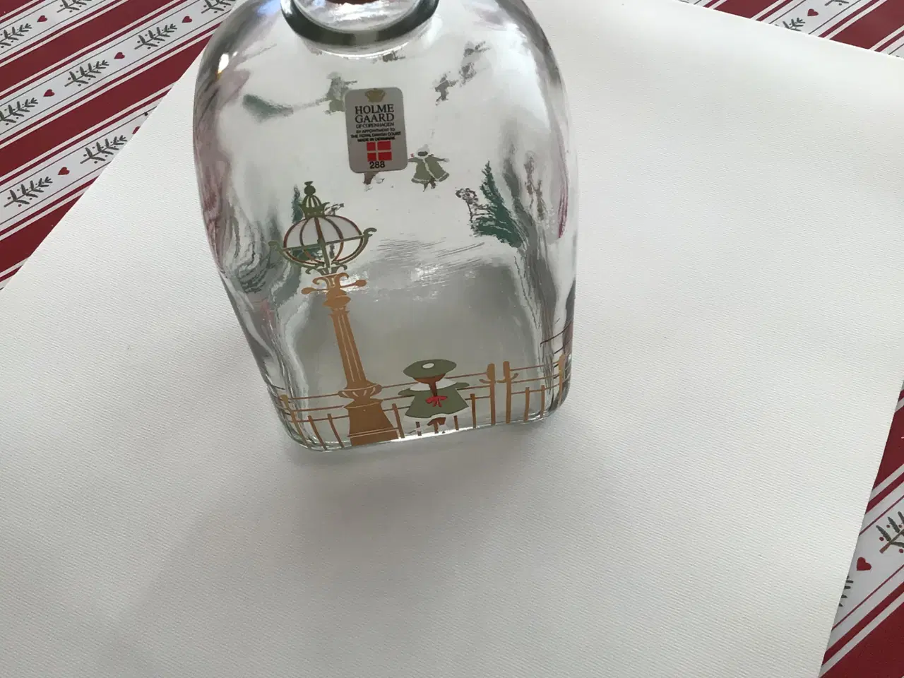 Billede 3 - Holmegård glasflaske