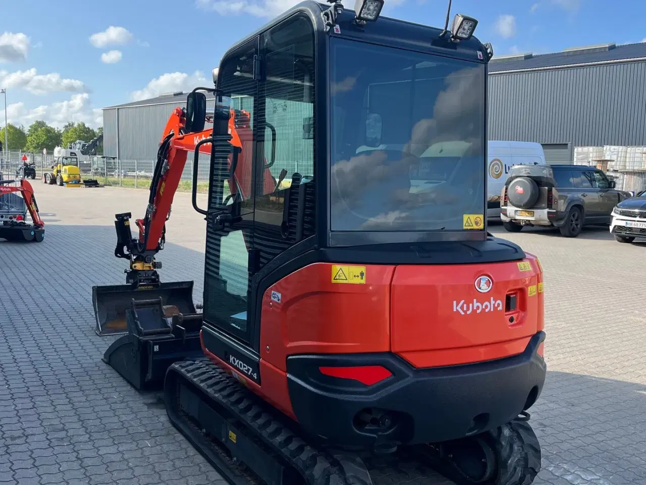 Billede 14 - Kubota kx027-4 Engcon rotortilt, Centralsmørring mm.