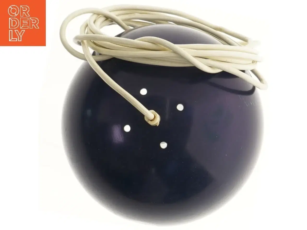 Billede 2 - Blå pendellampe (str. Ø 19 cm)