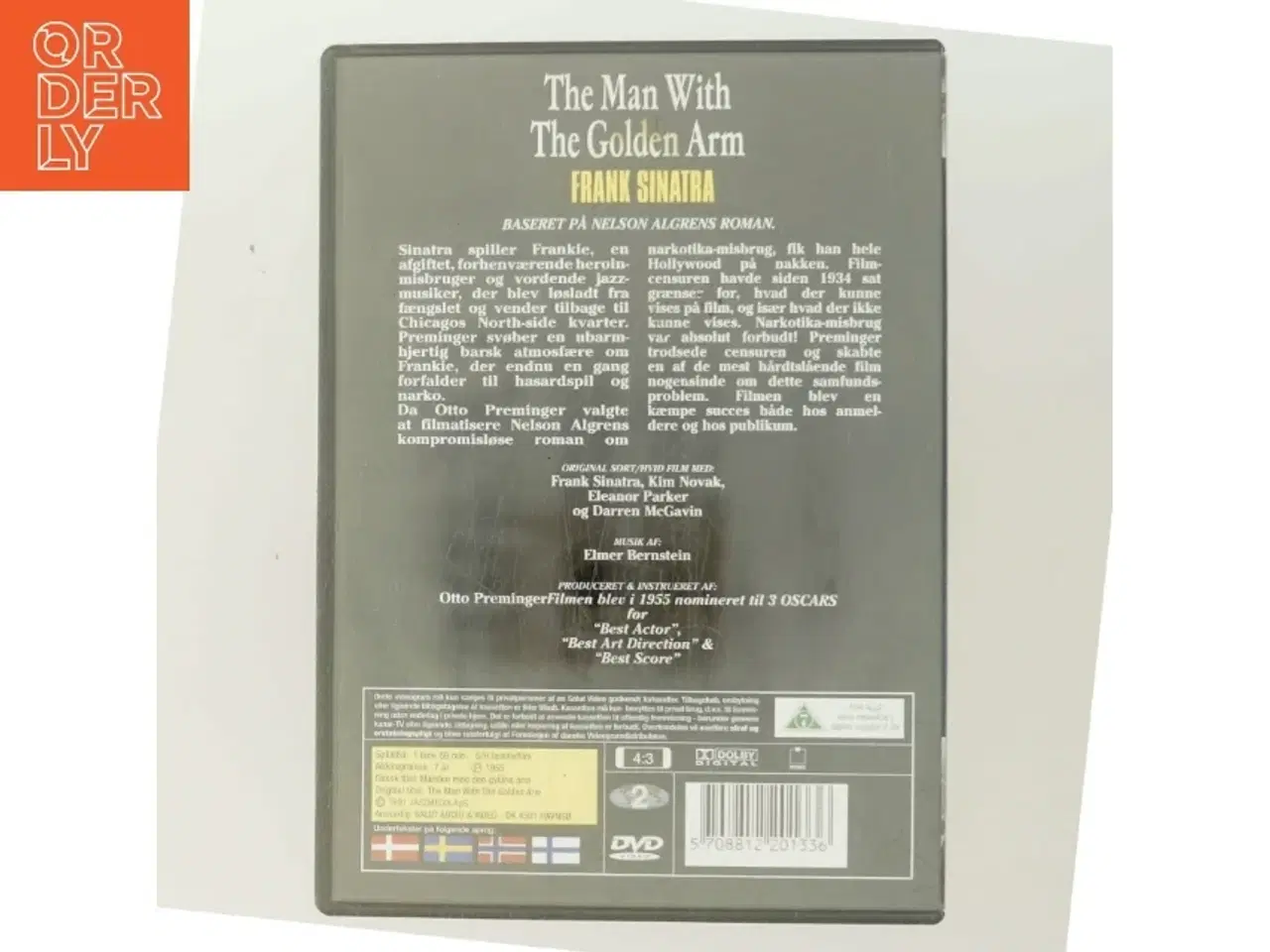 Billede 3 - The Man With The Golden Arm med Frank Sinatra (DVD)