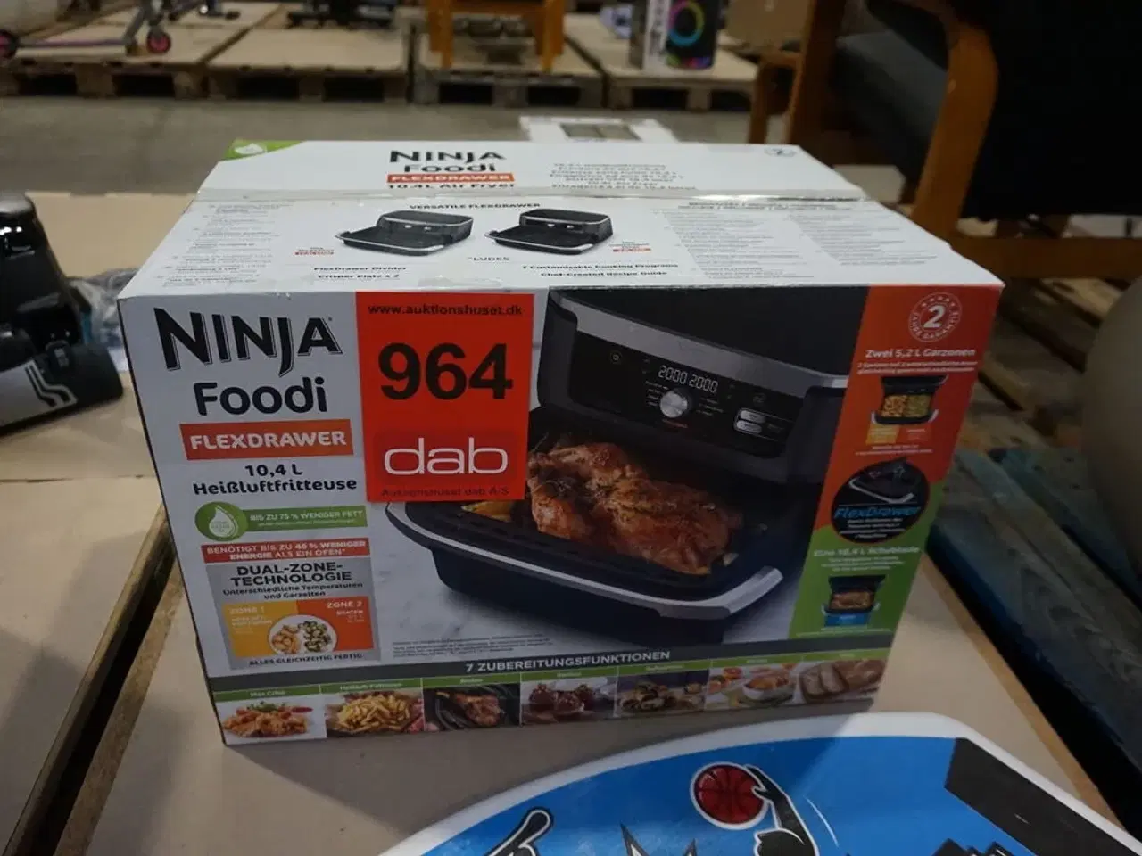 Billede 3 - Ninja airfryer 500 10,4L DualZone