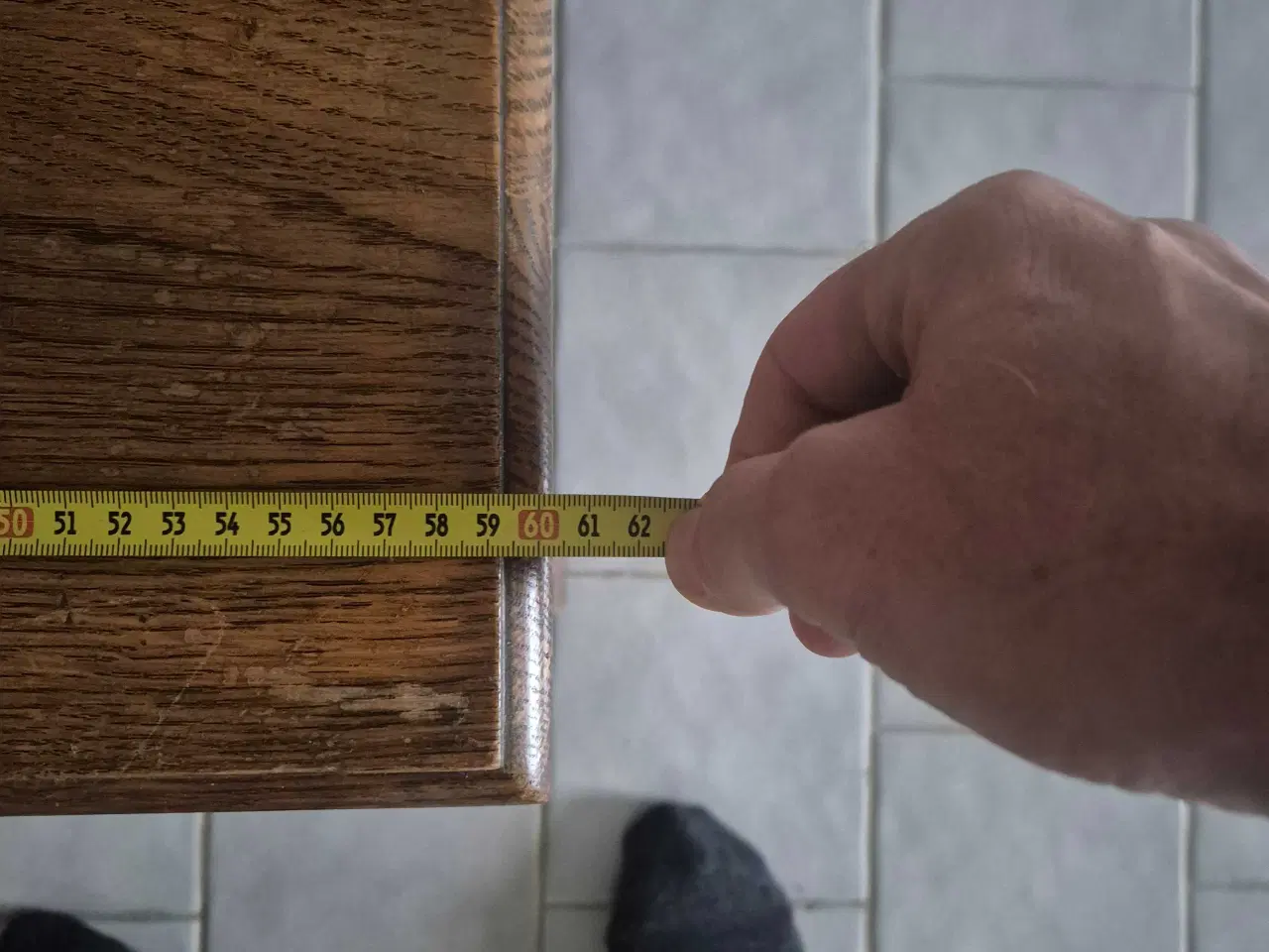 Billede 4 - Bord bord i massiv eg