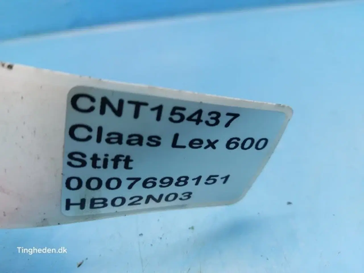 Billede 13 - Claas Lexion 600 Stift 0007698151