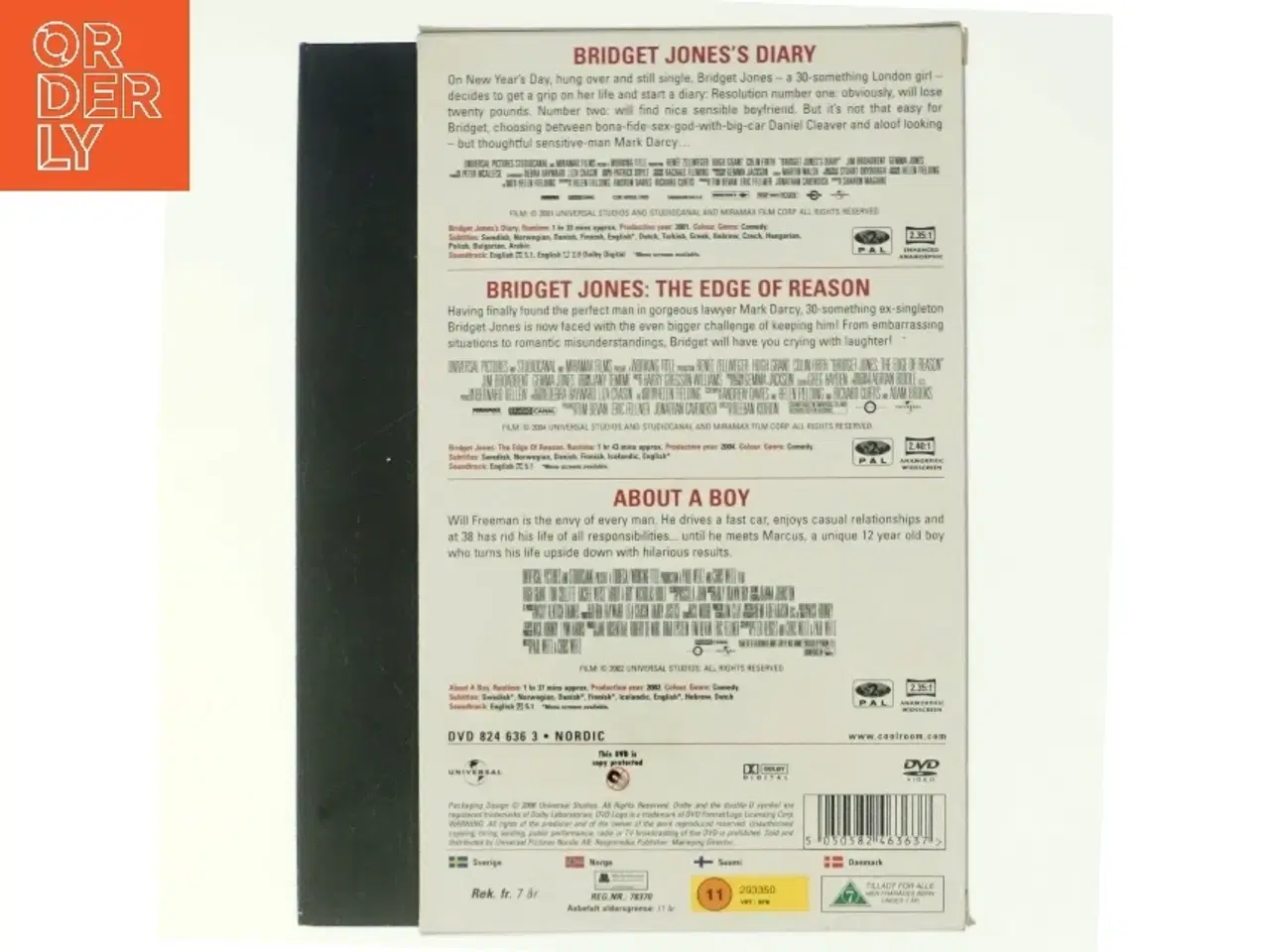 Billede 3 - Bridget Jones diary + Bridget Jones + About a boy