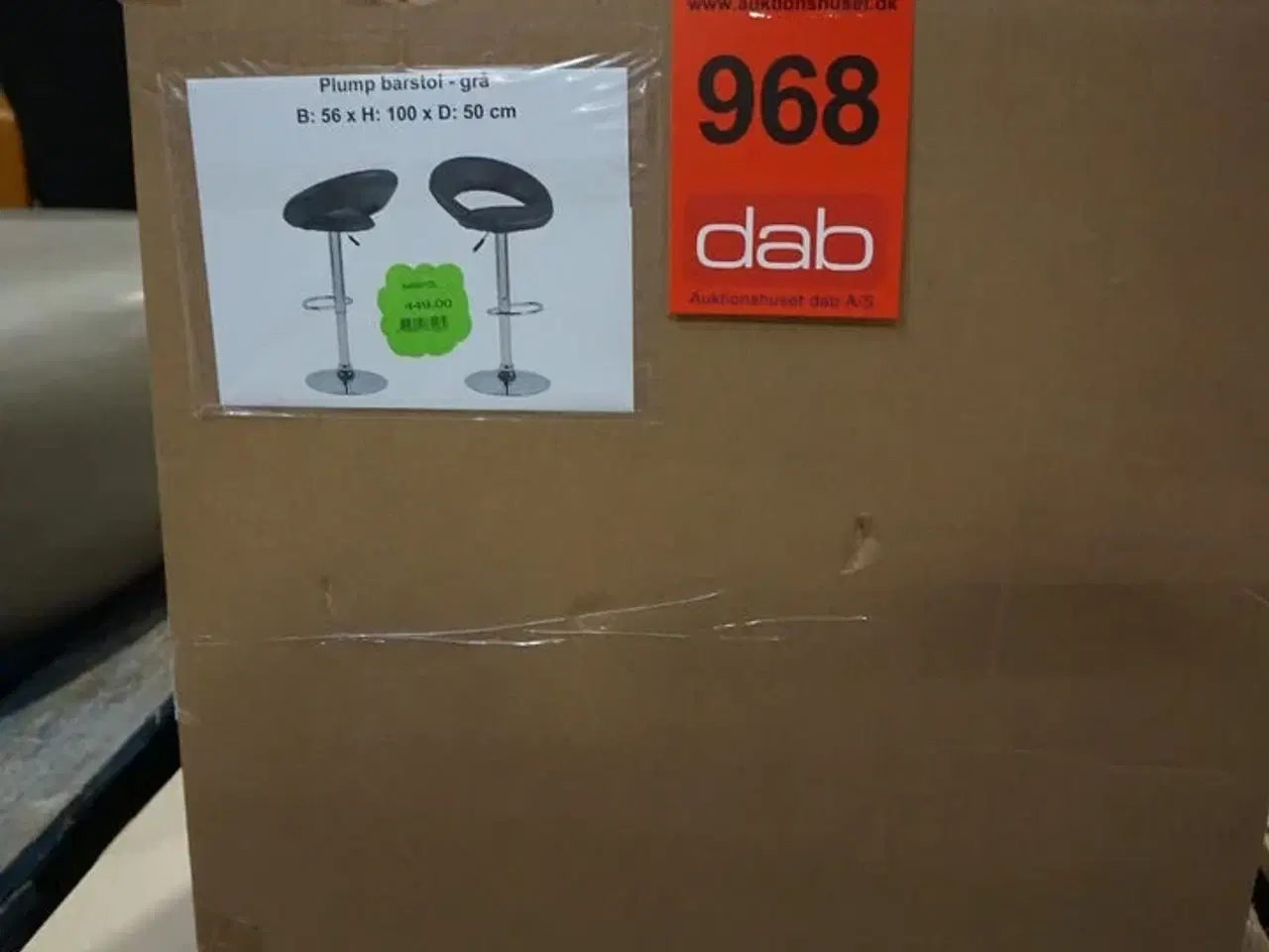 Billede 4 - Plump Barstol sort (1 stk)