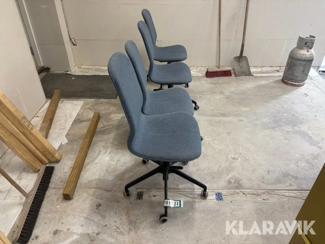 Billede 4 - Kontorstole 4 styk