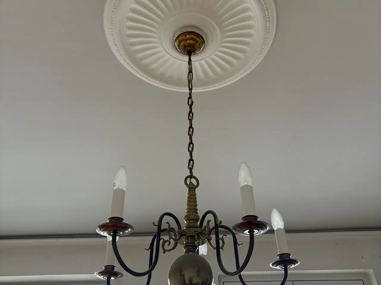 Billede 1 - 5 armer lysekrone 