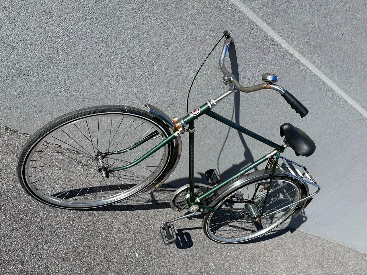Billede 6 - Mørkegrøn DBS herrecykel – retro klassiker