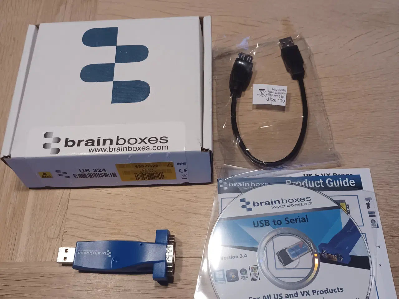Billede 1 - US-324 Brainboxes USB to Seriel
