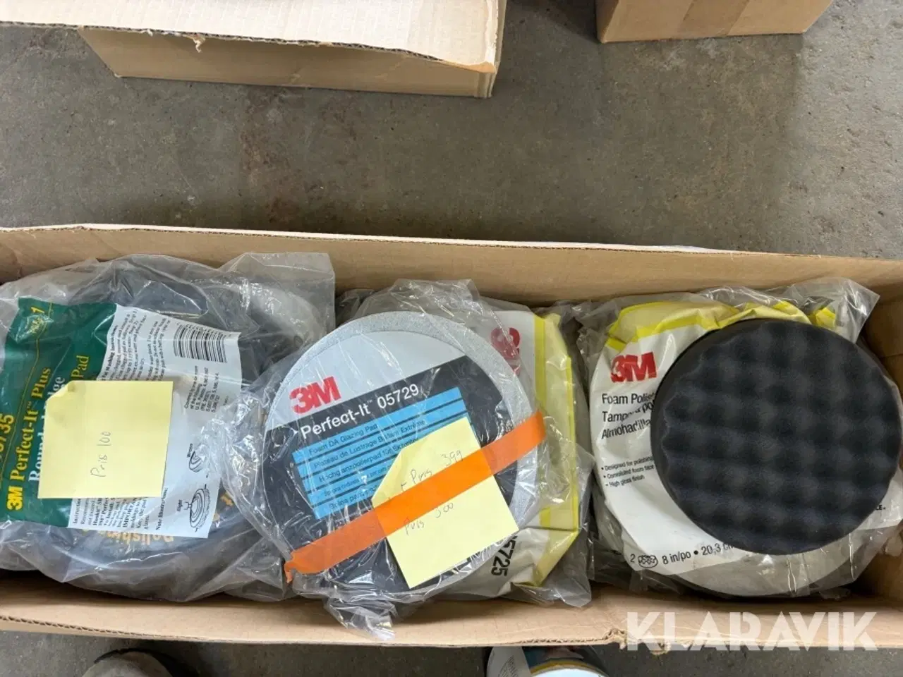 Billede 5 - Blandet polermiddel og puder 3M