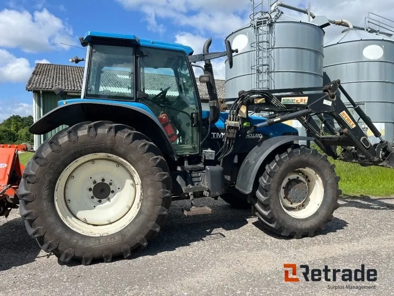 Billede 4 - New Holland TM 150 med Stoll frontlæsser