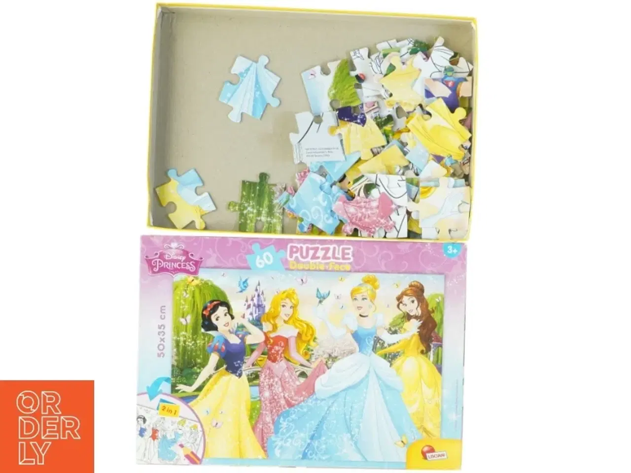 Billede 1 - Disney prinsesse puslespil fra Lisciani (str. 35 x 25 cm)