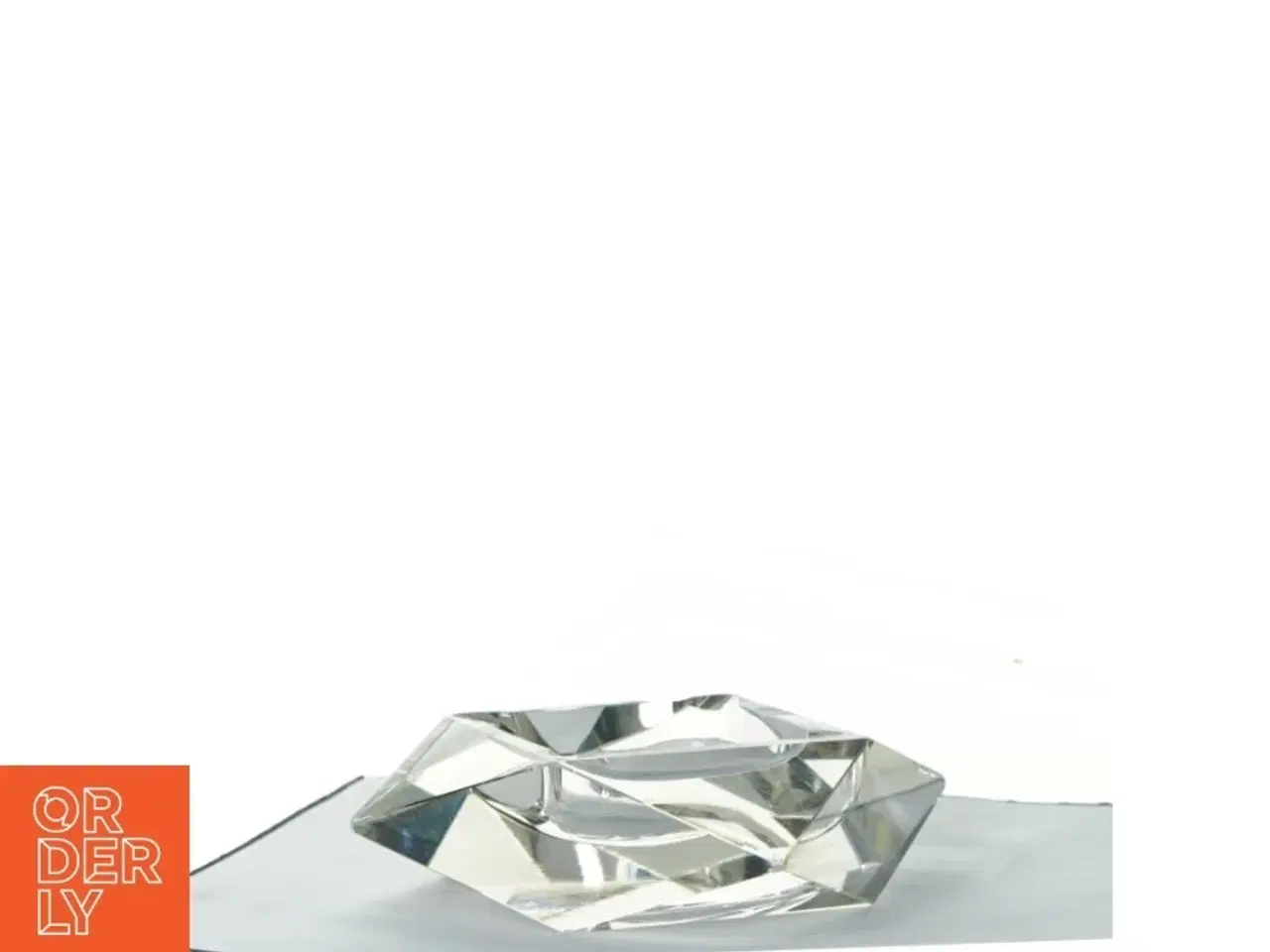 Billede 1 - Krystal askebæger (str. 14 cm)